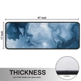 thumbnail image 5 of Kitchen Rugs Sets Of 2,Blue White Marble Pattern Anti Fatigue Kitchen Mat Rugs Non Slip Washable,Decorative Kitchen Floor Mats for Kitchen,Sink,Laundry,17"x47"+17"x47", 5 of 5