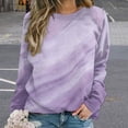 thumbnail image 2 of Colorful Marble Pattern Mom Sweatshirt For Women Long Sleeve Pullover, 2 of 7