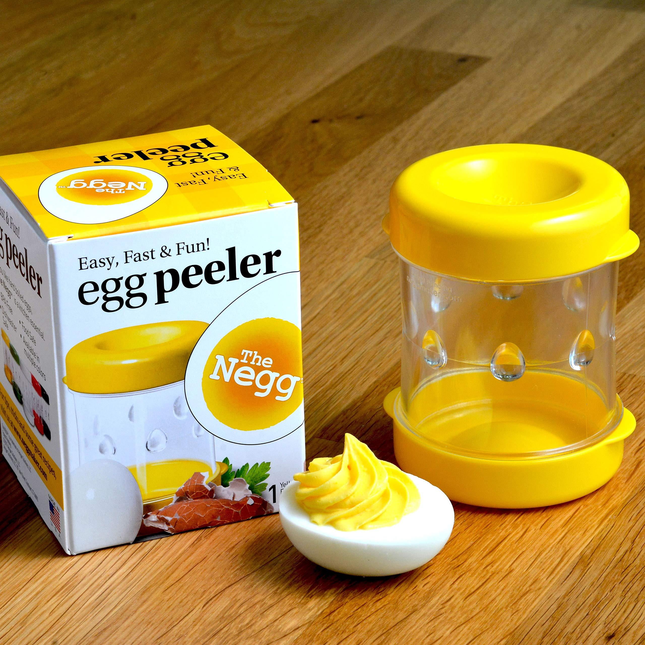 The Negg Easy Hard Boiled Egg Peeler – The Galley Kitchen Shop