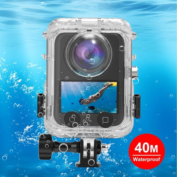 For DJI Osmo 360 PULUZ 40m Depth Waterproof Camera Case Diving Housing Underwater Cover