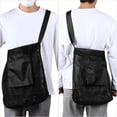 thumbnail image 4 of 2 Pcs Mushroom Storage Bags Foraging Bags Mushroom Pouches Breathable Mesh Bags Picking Bags with Shoulder Strap, 4 of 7