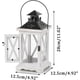 thumbnail image 2 of Laklulu Vintage Lantern Candle Holder - Linterna decorativa de metal de madera, 2 of 5
