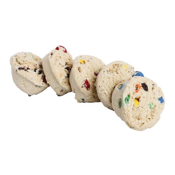 Otis Spunkmeyer Sweet Discovery Carnival Cookies Dough, 1.33 Ounce - 240 per case.