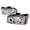 Chrome, variant on Halo LED Projector Headlights for 03 to 06 Chevrolet Silverado, 10 x 18 x 21 in. - Chrome