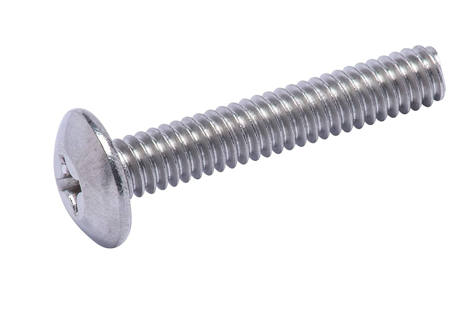 3/8"-1618-8 Stainless Steel Phillips Truss Head Machine Screws Select Size 