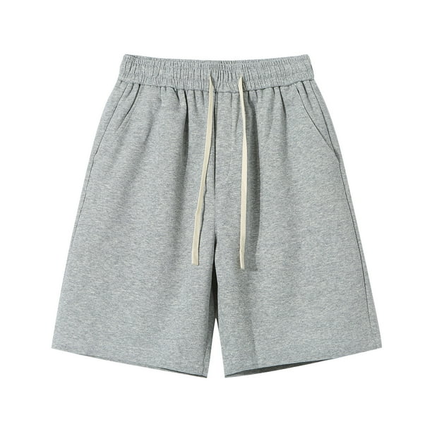 pstuiky Pantalones cortos deportivos para hombre, Pantalones cortos deportivos con cordón y cintura elástica, de moda, para hombre y mujer, talla grande Pantalones cortos de baloncesto