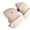 Khaki Bear, variant on Windproof Hand Mitts Soft & Insulated Hand Muff Thick Warm Winter Gloves Pram Accessories Lightweight for Strollers