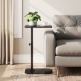 thumbnail image 5 of ELYKEN C Shaped TV Tray Table 1 Pack Adjustable 33in, Black, 5 of 12