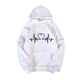 thumbnail image 1 of Sudadera Para Mujer Moda Sudaderas Con Capucha Sudaderas Casual Manga Larga Estampado Bolsillo Tops Blusa Odeerbi  ODB186013, 1 of 5