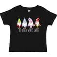 thumbnail image 3 of Inktastic Christmas Hangin with My Gnomies Boys or Girls Toddler T-Shirt, 3 of 5