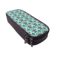 thumbnail image 6 of Lsque Turtles And Seahorses Printed Big Capacity PU Leather Pencil Case Large Pencil Pouch Stationery Pen Bag Pencil Holder for Teen, 6 of 6