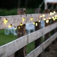 thumbnail image 3 of Luxrite 12-Pack C7 LED Yellow Replacement Light Bulbs for String Lights 0.5W Colored Bulb Enclosed Fixture Rated UL E12 Indoor Outdoor, 3 of 7