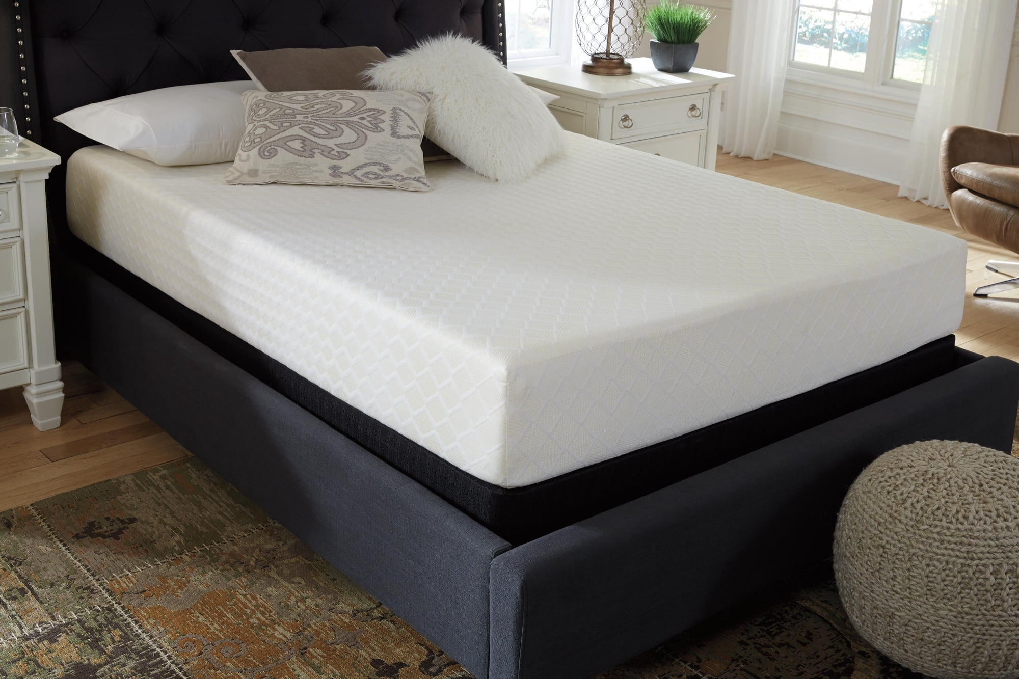 Signature Design by Ashley 10 Inch Chime Firm Memory Foam Full Mattress