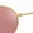 Gold/Brown, variant on Unisex RB3447N Round Metal Sunglasses, 50mm