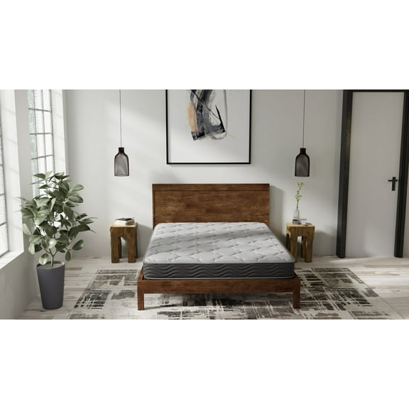 Memory Foam Mattresses Hybrid 8 Inch Firm Full Mattress with Pocketed Coils,Innerspring Mattresses