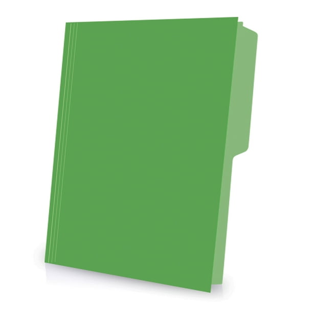 Fólder Pendaflex Verde Tamaño Carta Ceja 1/2 paquete C/25