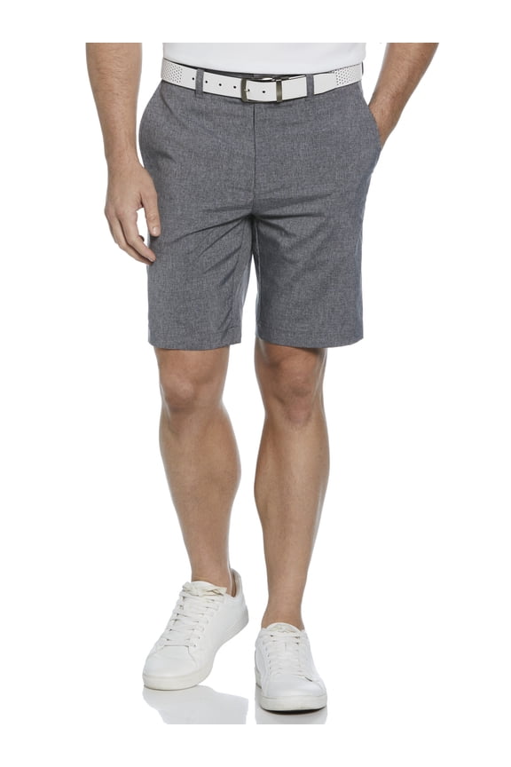 Men's and Big Men's 10" Performance Heather Active Flex Waistband 4-Way Stretch Golf Shorts