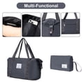 thumbnail image 3 of 5-Piece Luggage Set, 20/24/28 inch hardshell suitcases expandable duffel bag toiletry bag, Gray, 3 of 7