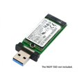 thumbnail image 2 of JSER 42mm NGFF M2 SSD to USB 3.0 External PCBA Conveter Adapter Card Flash Disk Type with Black Case, 2 of 7