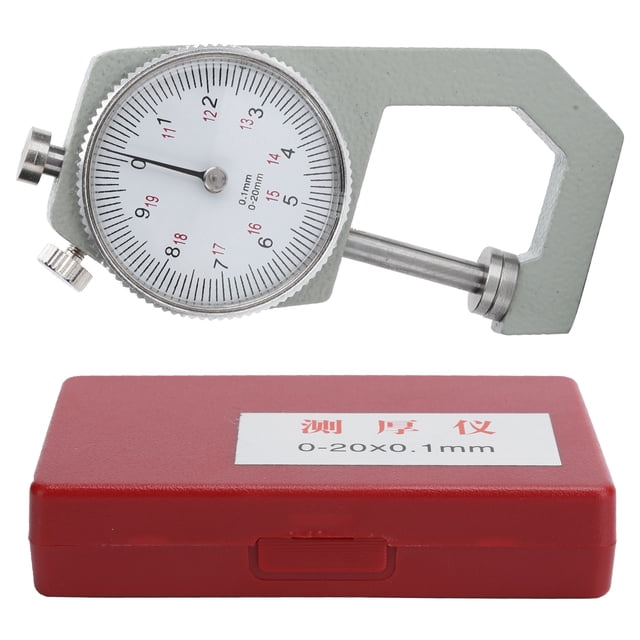 0‑20mm Thickness Gauge Accurate Thickness Measuring Meter Tester for Jewelry Watch Paper