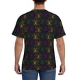 thumbnail image 2 of Naloa Mardi Gras Carnival Men's T-Shirt Sport T-shirt Men's Basic Tee Casual Men's Shirt, Round Neck, Short Sleeves - 3X-Large, 2 of 5