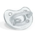 thumbnail image 6 of Chicco PhysioForma® Luxe One-Piece Silicone Pacifier, 6-16 Months, 2pk - Clear, New, 6 of 9