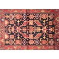 thumbnail image 1 of Ahgly Company Machine Washable Indoor Rectangle Traditional Copper Red Pink Area Rugs, 6' x 9', 1 of 7