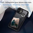 thumbnail image 4 of Seacosmo iPhone 12 Case/12 Pro Case, [Built-in Screen Protector] Full Body Clear Bumper iPhone 12 Pro Phone Case Rugged Shockproof Protective Case Cover for iPhone 12/12 Pro 6.1-Inch (2020), Black, 4 of 7