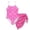 Hot Pink, variant on Girls Swimsuits Size 10-12 Ruched Side Bikini Sets Spaghetti Strap Girls Tankini Swimsuit 3-Piece Allover Printed Girls Bathing Suit cover Up