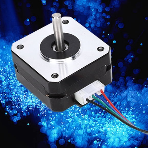 Moteur Pas à Pas Nema17, 1.8 Moteur d'Extrudeuse à 2 Phases 1.0A avec Câble pour Extrudeuse