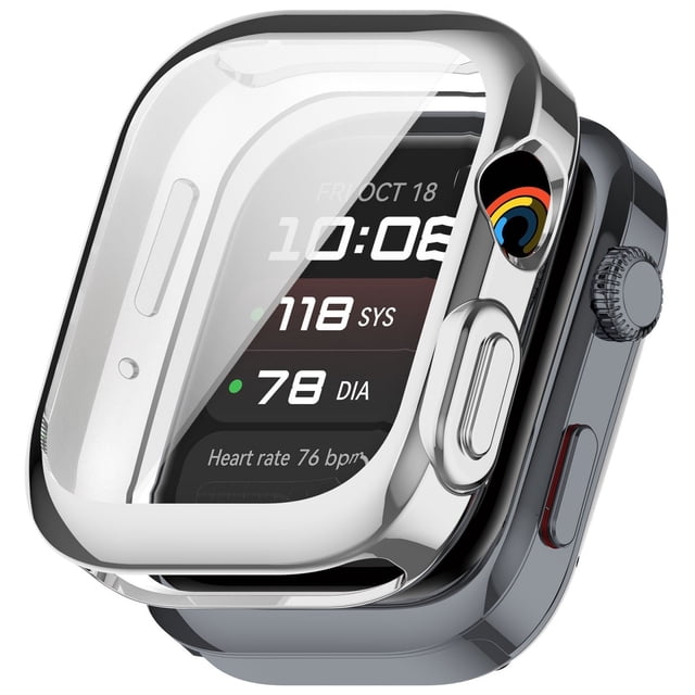 Smartwatch Case Ergonomic TPU Absorbent Scratch Resistant Comfort Fit for Smartwatch Protection