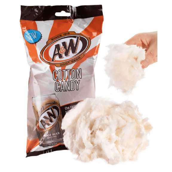 Root Beer Flavored Cotton Candy – 3.1 oz Bag, Classic Soda-Inspired Treat
