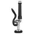 thumbnail image 1 of Commercial Faucet Pre-Rinse Sprayer Head, Ergonomic Handle and Spray Valve Nozzle (Black), 1 of 5