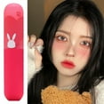 Jungdeepe Little Color Egg Rabbit Year Velvet Mist Lip Mud Is Not Easy plush-cute-pencil-case-large-capacity-pencil-case-creative-personality
