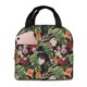 thumbnail image 1 of Easygdp Watercolor Tropical Flowers Bolsa Térmica Premium - Tela Oxford Impermeable, Gran Capacidad, Bolsillo Frontal, Unisex para Trabajo, Escuela, Actividades al Aire Libre y Picnics, 1 of 8