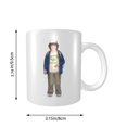 thumbnail image 4 of Taza de café con cómics de Stranger Things para cacao, té y bebidas | Capacidad para 12 onzas | Taza de cerámica para acampar | Taza de café pequeña, 4 of 7