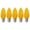 yellow, variant on EZLS Yellow Faceted C9 LED Replacement Christmas Bulbs, 5 Pack
