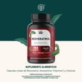 thumbnail image 2 of LIFE 360+ Resveratrol | 180 Cápsulas | Antioxidante de 1,024 mg por porción | Resveratrol, Astaxantina, Vitamina C y Celulosa, 2 of 7
