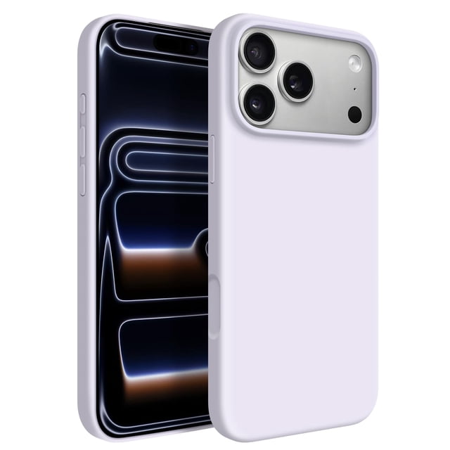 Funda para iPhone 17 Pro Max Newseego, silicona morada