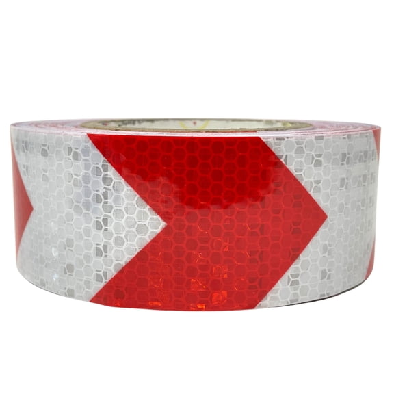Red Arrow Reflective Tape High-Intensity Waterproof Safety Roll 2"x75FT