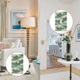 thumbnail image 4 of Yayeee Blank Wall Plate Cover 1-Gang 4.5"x2.7" Home Unused Decorative Outlet, Green Wave Pattern, 4 of 7
