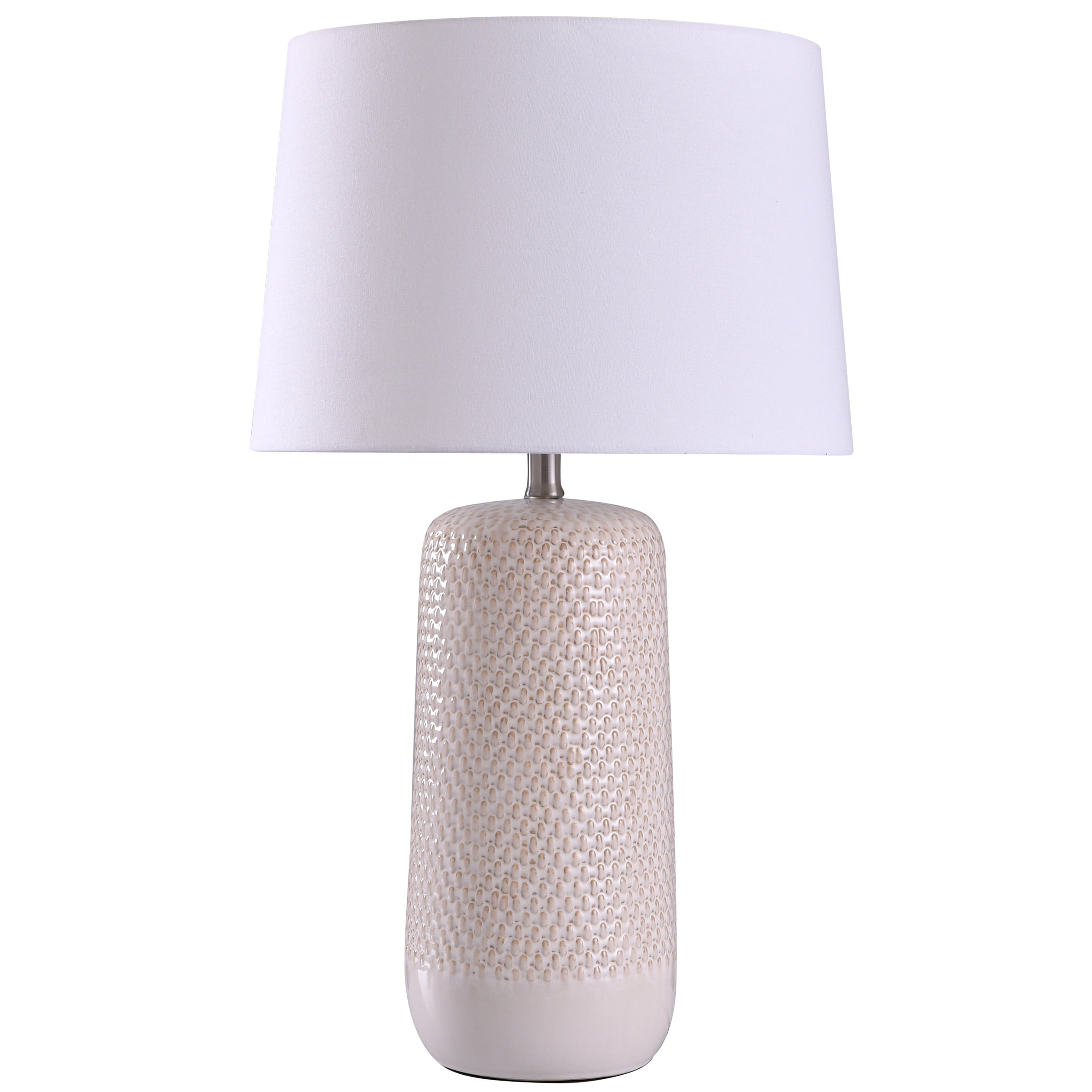woven table lamp
