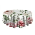 thumbnail image 5 of Pioneer Flower Round Tablecloth 60" X 60",Wrinkle Wipeable Table Cloth for Kitchen Dining Room Picnic Patio Party, 5 of 6