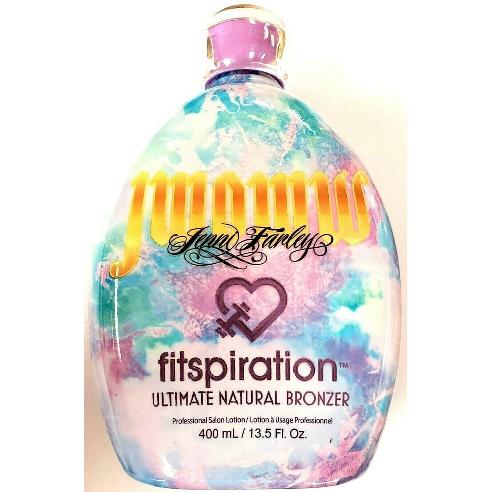 Jwoww Fitspiration Natural Dark Bronzer Tanning Bed Lotion 13.5oz