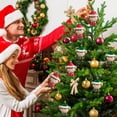 thumbnail image 4 of Muñecas De Navidad Colgante Signo Colgante Árbol De Navidad Fiesta Familia Vacaciones Diy Decoraciones Colgantes Regalo Monstrate HA042675-02, 4 of 6