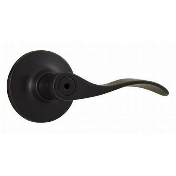 Weslock 00210X1X1FR20 Nouvelle Serrure de la Vie Privée de Havre avec Verrou Réglable et Pleine Grève de la Lèvre, Bronze Frotté à l'Huile