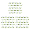 thumbnail image 1 of Baohd 100pieces Add Touch Of Class To Crafts Satin Ribbon Flowers For Artistic Fashionable Decoration Flowers Flowers Heads white 3Set, 1 of 6