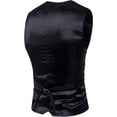 thumbnail image 4 of Men's T Shirts Casual Stylish formal Suit Vest V Neck Sleeveless Waistcoat Wedding Party Tuxedo Slim Fit Fashion Tops, 4 of 8