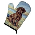 thumbnail image 1 of Carolines Treasures 7090OVMT Chocolat Labrador Chiot Four Mitaine, 1 of 3