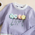 thumbnail image 5 of RTKFRFLM Girls Outfits 2 Piece Set Knit Long Sleeve Top And Pants Set With 3D Floral Design Comfortable Casual Toddler Clothes For Daily Wear Clothing Sets,Size 12-18 Months, 5 of 7